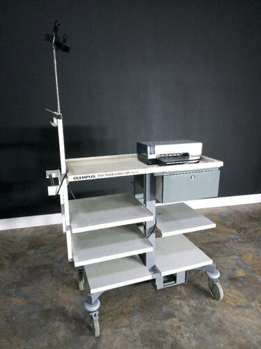 OLYMPUS ENDO CART WITH PRINTER