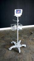 NONIN LIFE SENSE PATIENT MONITOR ON ROLLING STAND