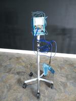 CRITIKON DINAMAP DINAMAP PLUS PATIENT MONITOR ON ROLLING STAND