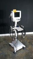 MEDRAD VERIS PATIENT MONITOR ON ROLLING STAND