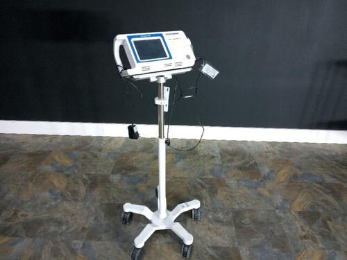 LABORIE PORTASCAN 3D BLADDER SCANNER WITH PROBE ON ROLLING STAND