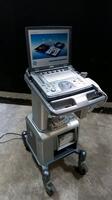 GE LOGIQ E PORTABLE ULTRASOUND MACHINE WITH 1 PROBE (12L)