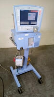 CAREFUSION AVEA 17212 VENTILATOR ON ROLLING STAND WITH MR850JHU RESPIRATORY HUMIDIFIER