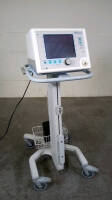 RESPIRONICS BIPAP VISION VENTILATORY SUPPORT SYSTEM ON ROLLING STAND