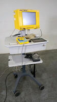 SPENCER TECHNOLOGIES ST3 DIGITAL TRANSCRANIAL DOPPLER WITH DOPPLER (2MHZ) AND REMOTE (REF 11999 R1) ON ROLLING STAND