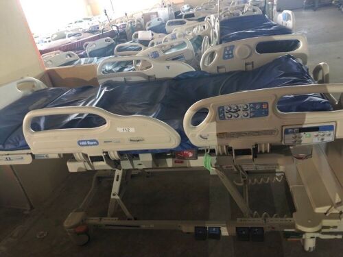 HILL-ROM VERSACARE LOT OF HOSPITAL BEDS (QTY. 41).THIS LOT IS LOCATED IN ANCHORAGE, AK AND WILL NOT BE MOVED TO OUR WAREHOUSE. LOT CONDITION MAY VARY BUT GENERALY IT IS BELIEVED TO BE GOOD. PHOTO(S) SHOWED IN THE CATALOG MAY NOT REPRESENT THE ACTUALL COND