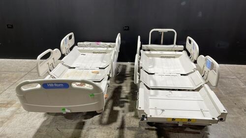 LOT OF HILL-ROM VERSACARE HOSPITAL BEDS