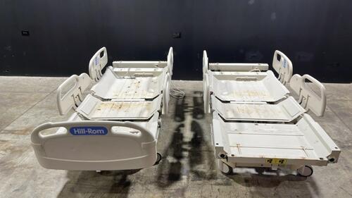 LOT OF HILL-ROM VERSACARE HOSPITAL BEDS