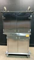 LOT OF SS STORAGE CABINETS