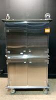 LOT OF SS STORAGE CABINETS