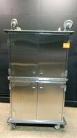 LOT OF SS STORAGE CABINETS