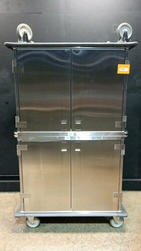 LOT OF SS STORAGE CABINETS