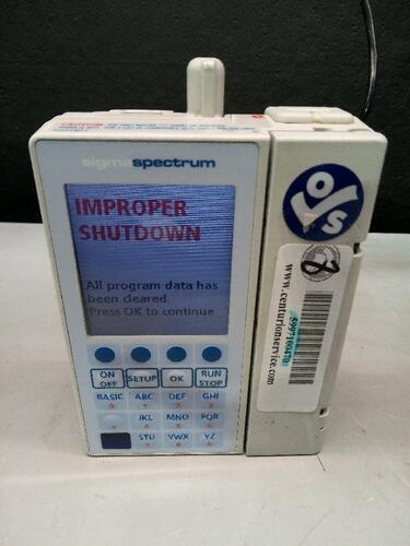 SIGMA SPECTRUM INFUSION PUMP