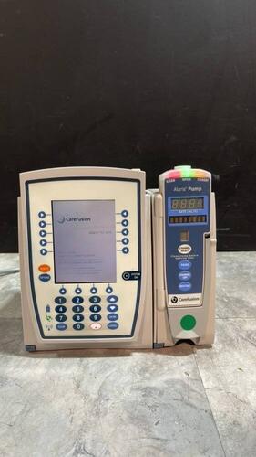 ALARIS PC 8015 SERIES INFUSION PUMP WITH ALARIS PUMP 8100 SERIES MODULE