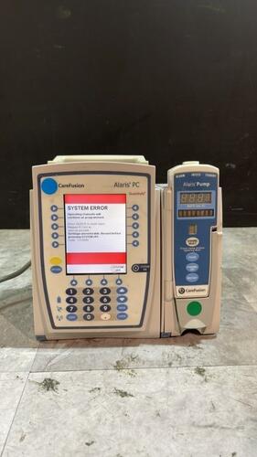 ALARIS PC 8015 SERIES INFUSION PUMP WITH ALARIS PUMP 8100 SERIES MODULE