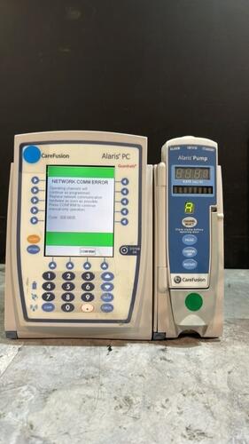 ALARIS PC 8015 SERIES INFUSION PUMP WITH ALARIS PUMP 8100 SERIES MODULE