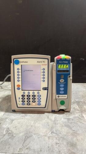 ALARIS PC 8015 SERIES INFUSION PUMP WITH ALARIS PUMP 8100 SERIES MODULE