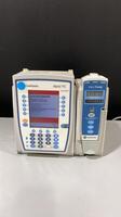 ALARIS PC 8015 SERIES INFUSION PUMP WITH ALARIS PUMP 8100 SERIES MODULE