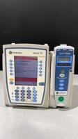 ALARIS PC 8015 SERIES INFUSION PUMP WITH ALARIS PUMP 8100 SERIES MODULE