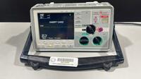 ZOLL E-SERIES BIPHASIC DEFIB WITH PACING, 12 LEAD ECG, CO2, SPO2, NIBP, ANALYZE, BATTERY