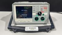 ZOLL E-SERIES BIPHASIC DEFIB WITH PACING, 12 LEAD ECG, CO2, SPO2, ANALYZE, BATTERY