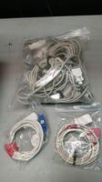 LOT OF SPO2 EXTENSIONS CABLES