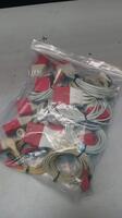 LOT OF ZOLL ONESTEP ECG CABLES (8009-0762-01)