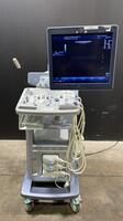 GE LOGIQ P6 ULTRASOUND MACHINE WITH 3 PROBES (4C, 9L, I12L) (DOM; 12/2010)