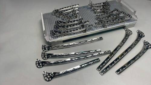 ZIMMER PERIARTICULAR DISTAL FEMORAL PLATES INSTRUMENT SET