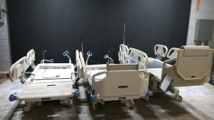 LOT OF HILL-ROM TOTAL CARE SPORT 2 HOSPITAL BEDS