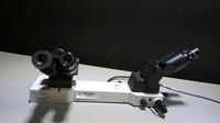 OLYMPUS U-DO DUAL HEAD FRONT TO BACK DUEL VIEWING MICOSCOPE ATTACHMENT