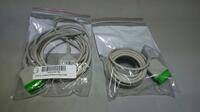 LOT OF ECG CABLES