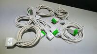 LOT OF ECG CABLES