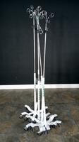 LOT OF BRAUN IV STANDS (QTY 4)