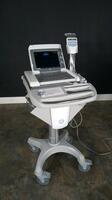 GE MAC 5500 HD ECG/EKG MACHINE WITH ACQUISITION MODULE ON CART
