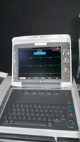 GE MAC 5500 HD ECG/EKG MACHINE WITH ACQUISITION MODULE ON CART