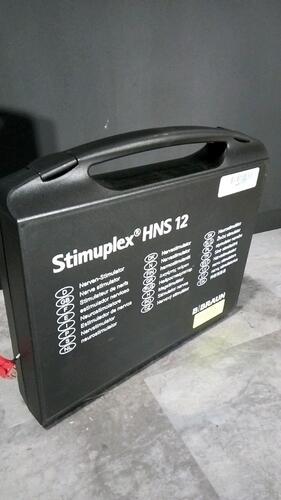 BRAUN STIMUPLEX HNS 12 NERVE STIMULATOR