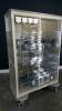 CABINET WITH OXYGEN HOLDERS