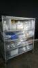 MISC. CONTAINERS WITH RACK
