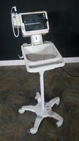 PHILIPS SURESIGNS VS4 VITAL SIGN MONITOR ON ROLLING STAND