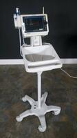 PHILIPS SURESIGNS VS4 VITAL SIGN MONITOR ON ROLLING STAND