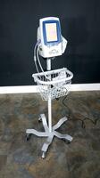 WELCH ALLYN SPOT VITAL SIGNS LXI VITAL SIGN MONITOR ON ROLLING STAND