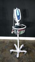WELCH ALLYN 42MTB VITAL SIGN MONITOR ON ROLLING STAND