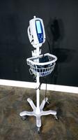 WELCH ALLYN 42MTB VITAL SIGN MONITOR ON ROLLING STAND