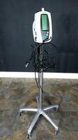 WELCH ALLYN 420 SERIES VITAL SIGN MONITOR ON ROLLING STAND