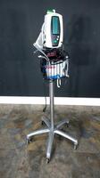 WELCH ALLYN 420 SERIES VITAL SIGN MONITOR ON ROLLING STAND