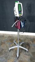 WELCH ALLYN 420 SERIES VITAL SIGN MONITOR ON ROLLING STAND