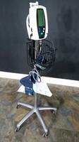 WELCH ALLYN 420 SERIES VITAL SIGN MONITOR ON ROLLING STAND
