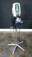 WELCH ALLYN 420 SERIES VITAL SIGN MONITOR ON ROLLING STAND