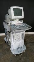 SIEMENS ACUSON SEQUOIA 512 ULTRASOUND MACHINE WITH 3 PROBES: 6L3, 15L8W, 4V1